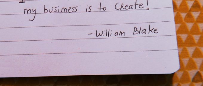 i will not reason and compare william blake